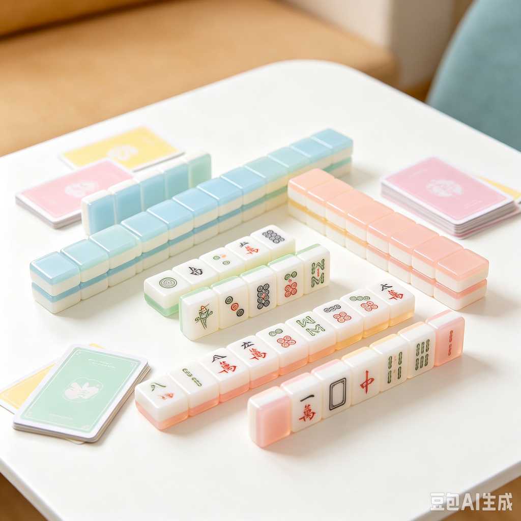 comfortable hand feel mahjong set